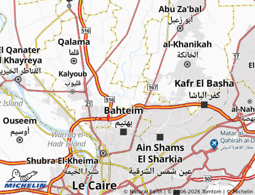 MICHELIN-Landkarte Bilqas - ViaMichelin