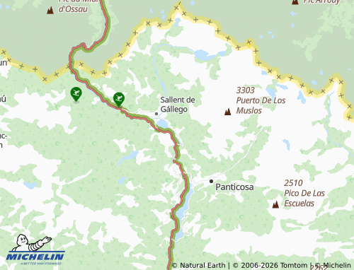 Kaart MICHELIN Lanuza - ViaMichelin