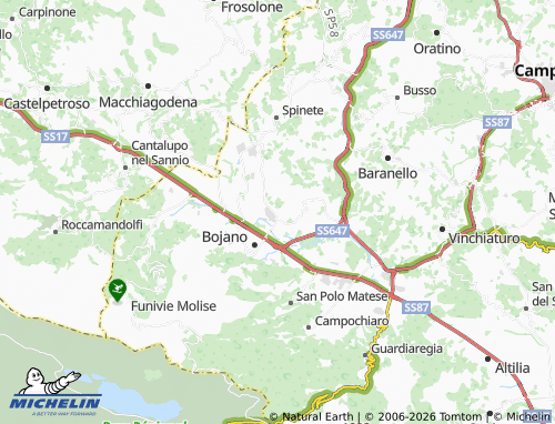 MICHELIN Monteverde map - ViaMichelin
