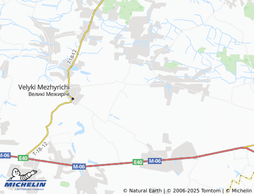 MICHELIN Berezivka map - ViaMichelin