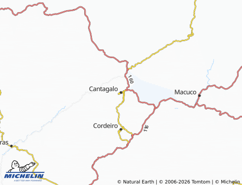Mapa MICHELIN Cantagalo - ViaMichelin