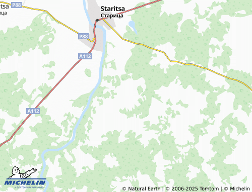MICHELIN Bol'shiye Ledinki map - ViaMichelin