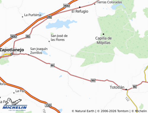 MICHELIN-Landkarte Tecomatlán - ViaMichelin