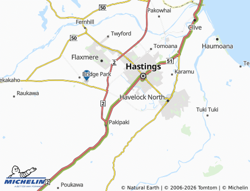 Mapa MICHELIN Longlands - ViaMichelin