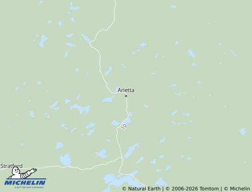 Carte MICHELIN Arietta - ViaMichelin