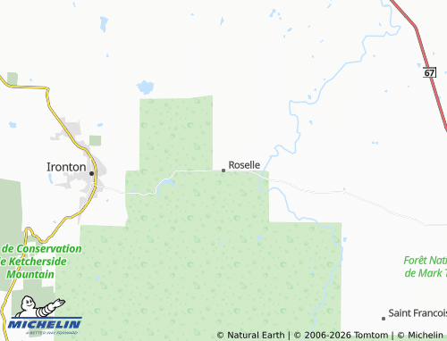 Mappa MICHELIN Roselle - ViaMichelin