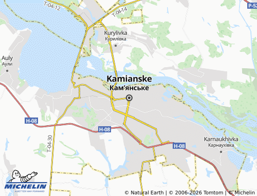 MICHELIN Zavodskyi map - ViaMichelin