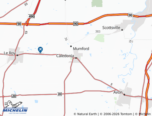 Mapa MICHELIN Caledonia - ViaMichelin