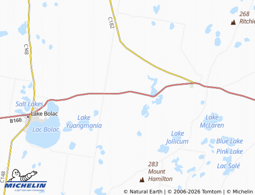 MICHELIN-Landkarte Westmere - ViaMichelin