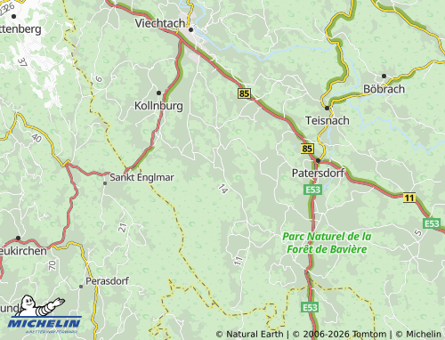 MICHELIN Allersdorf map - ViaMichelin