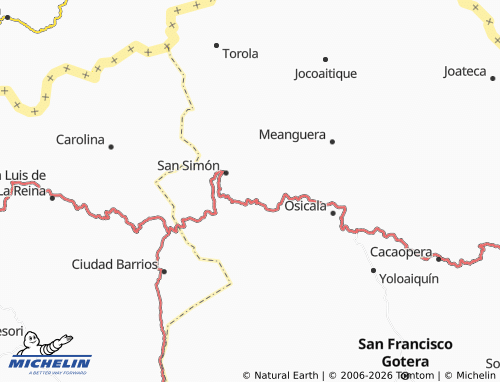 Mappa MICHELIN Gualococti - ViaMichelin