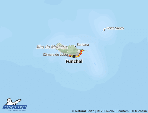 Mappa MICHELIN Madeira - ViaMichelin