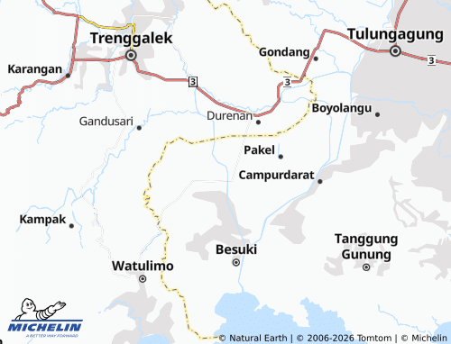 Mapa MICHELIN Mergayu - ViaMichelin