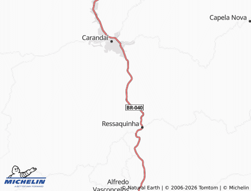 Mapa MICHELIN Hermilo Alves - ViaMichelin