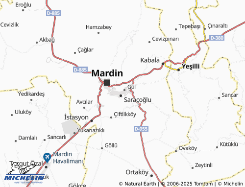 MICHELIN Şehidiye map - ViaMichelin