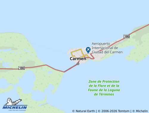 MICHELIN Tecolutla map - ViaMichelin