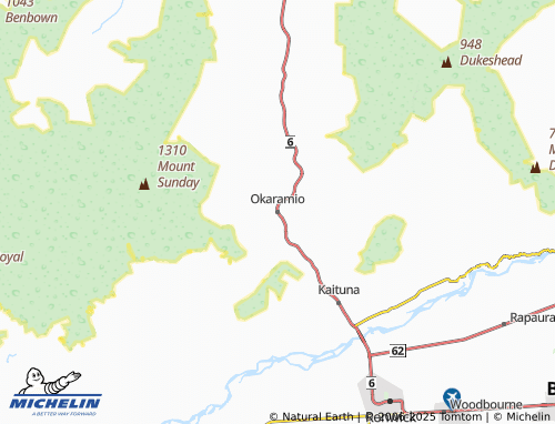 MICHELIN Okaramio map - ViaMichelin