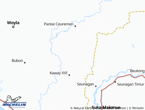 MICHELIN Drien Calee map - ViaMichelin
