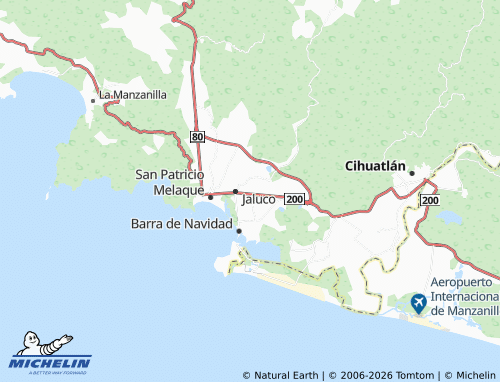MICHELIN Las Aves map - ViaMichelin