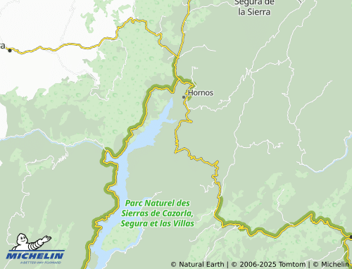 MICHELIN Hornos el Viejo map - ViaMichelin