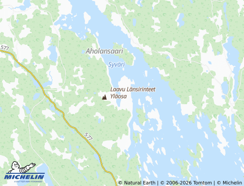 MICHELIN-Landkarte Tahko - ViaMichelin