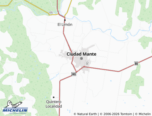 Mapa MICHELIN Del Bosque - ViaMichelin