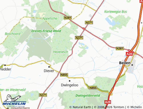 Mapa MICHELIN Geeuwenbrug - ViaMichelin