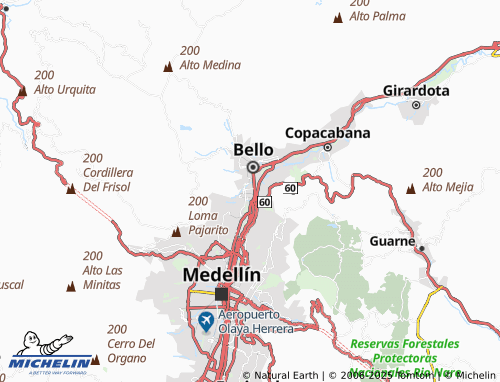 MICHELIN La Florida map - ViaMichelin