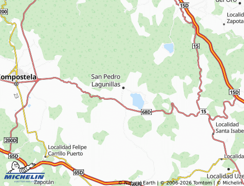 MICHELIN-Landkarte De Abajo - ViaMichelin