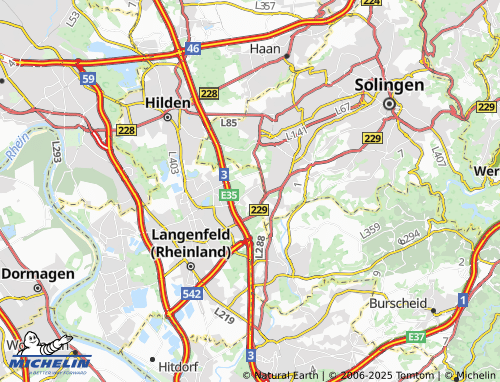 MICHELIN-Landkarte Wiescheid - ViaMichelin