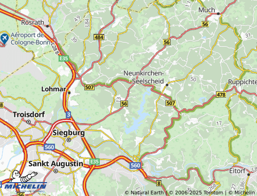 MICHELIN-Landkarte Hochhausen - ViaMichelin