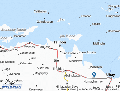 MICHELIN Poblacion map - ViaMichelin