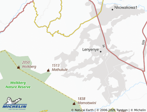 MICHELIN-Landkarte Longvalley - ViaMichelin