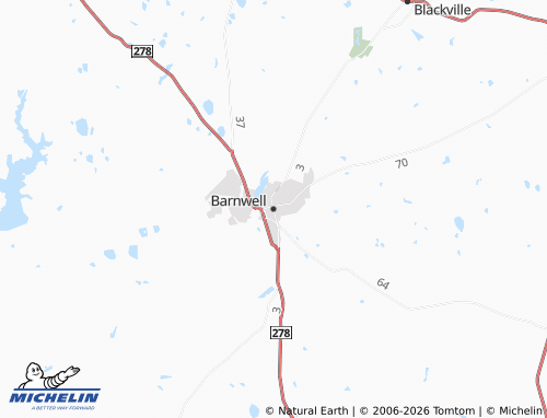 Carte MICHELIN Barnwell - ViaMichelin