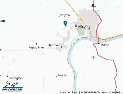 Mapa MICHELIN Hanover - ViaMichelin