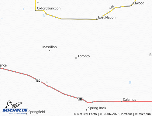Mapa MICHELIN Toronto - ViaMichelin