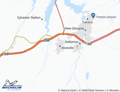 Mappa MICHELIN Westville - ViaMichelin