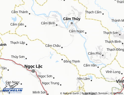 MICHELIN Cẩm Châu map - ViaMichelin