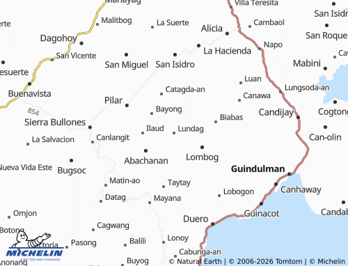 Mappa MICHELIN Lundag - ViaMichelin