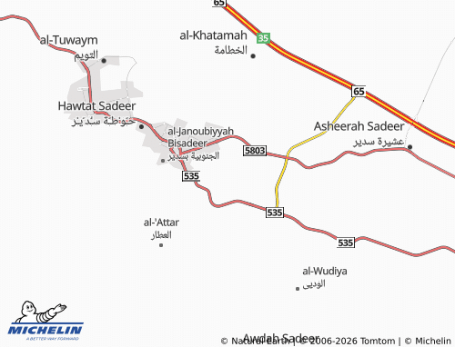 Carte MICHELIN al-Masyaf - ViaMichelin