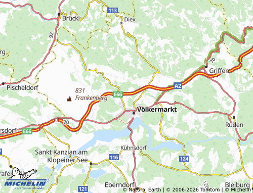 MICHELIN Arlsdorf map - ViaMichelin