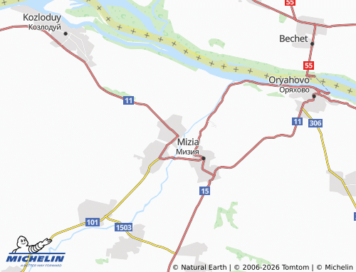 Mappa MICHELIN Harlets - ViaMichelin