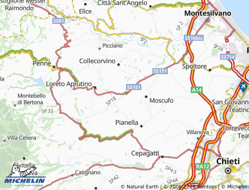 MICHELIN Remartello map - ViaMichelin