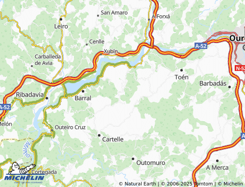 MICHELIN Fondo de Vila map - ViaMichelin