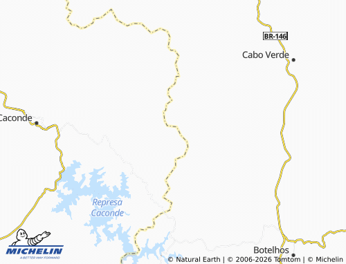 Mapa MICHELIN Barrânia - ViaMichelin