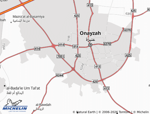 MICHELIN-Landkarte al-Qusour - ViaMichelin