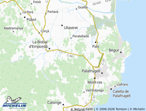 Mappa MICHELIN Sant Climent de Peralta - ViaMichelin