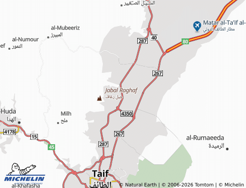 MICHELIN-Landkarte alqadayra - ViaMichelin