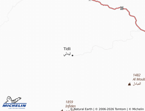 MICHELIN Teedli map - ViaMichelin