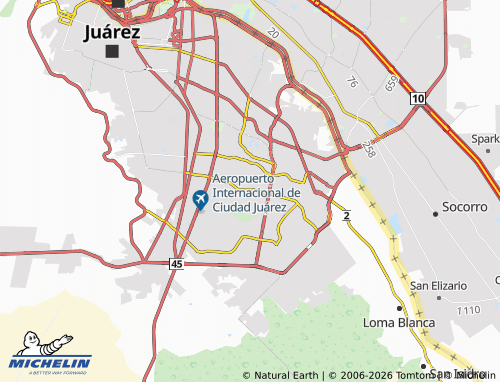 Mappa MICHELIN 15 de Enero - ViaMichelin